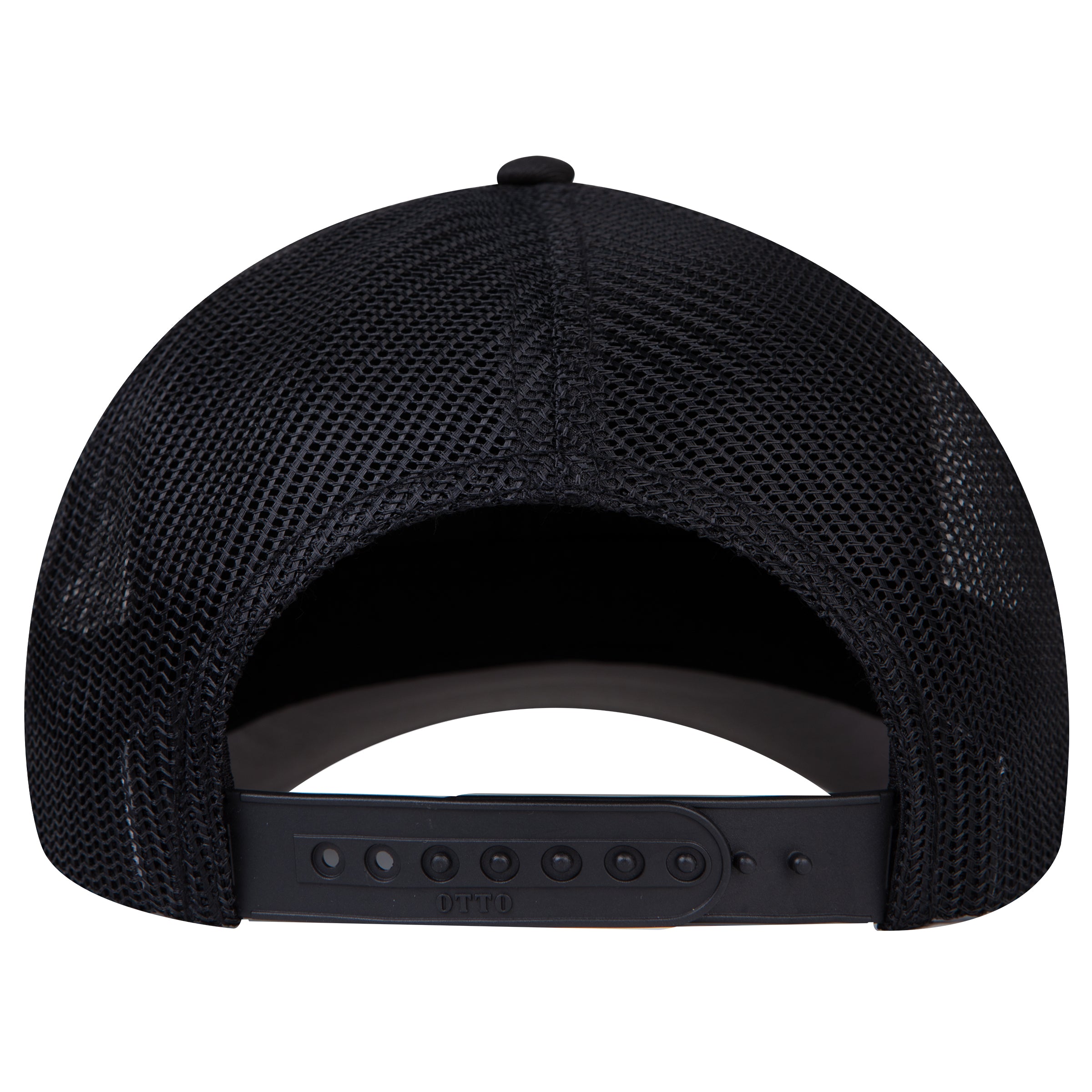 1120-1 OTTO CAP Seamless 6 Panel Mid Profile Mesh Back Trucker Hat