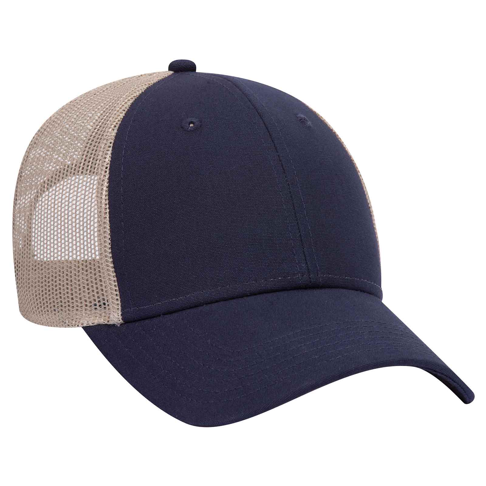 83-1273 OTTO CAP 6 Panel Low Profile Mesh Back Trucker Hat
