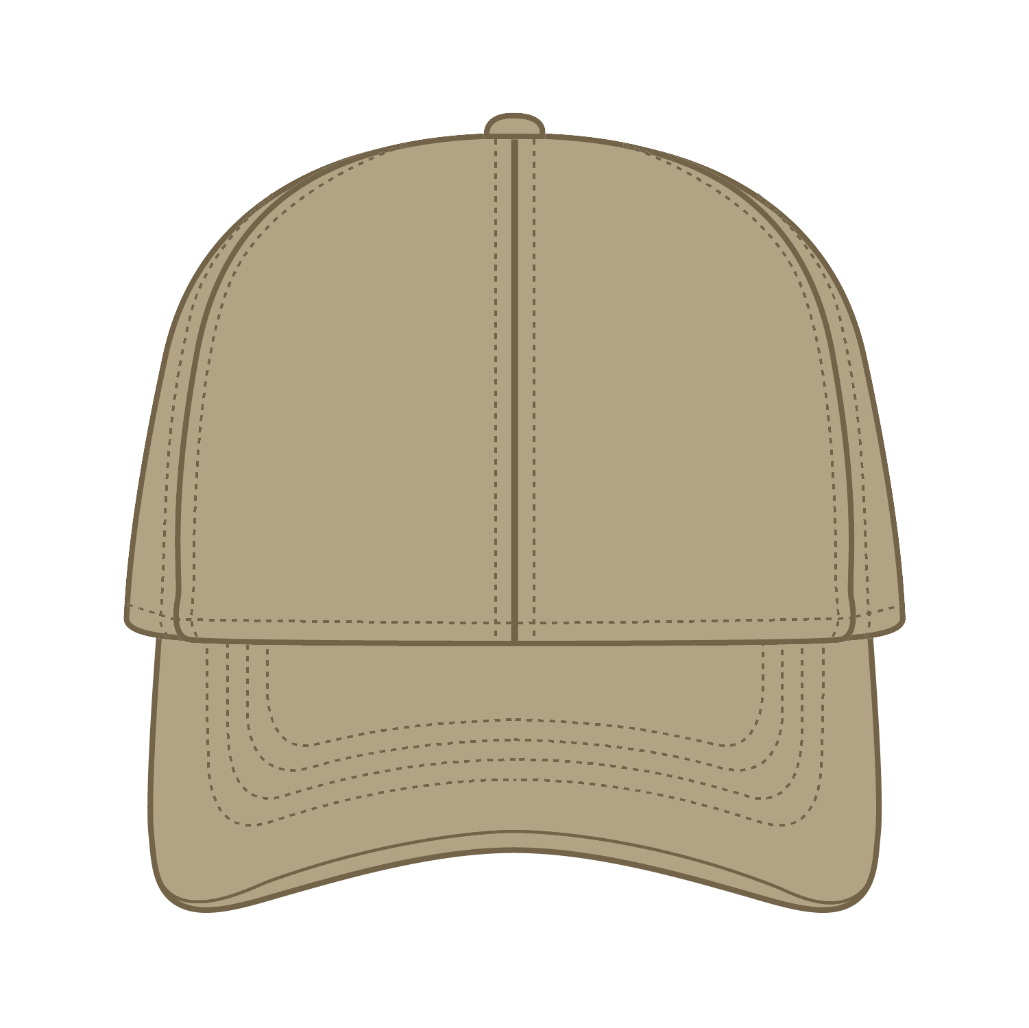 69-291 OTTO CAP 4 Panel Ponytail Cap