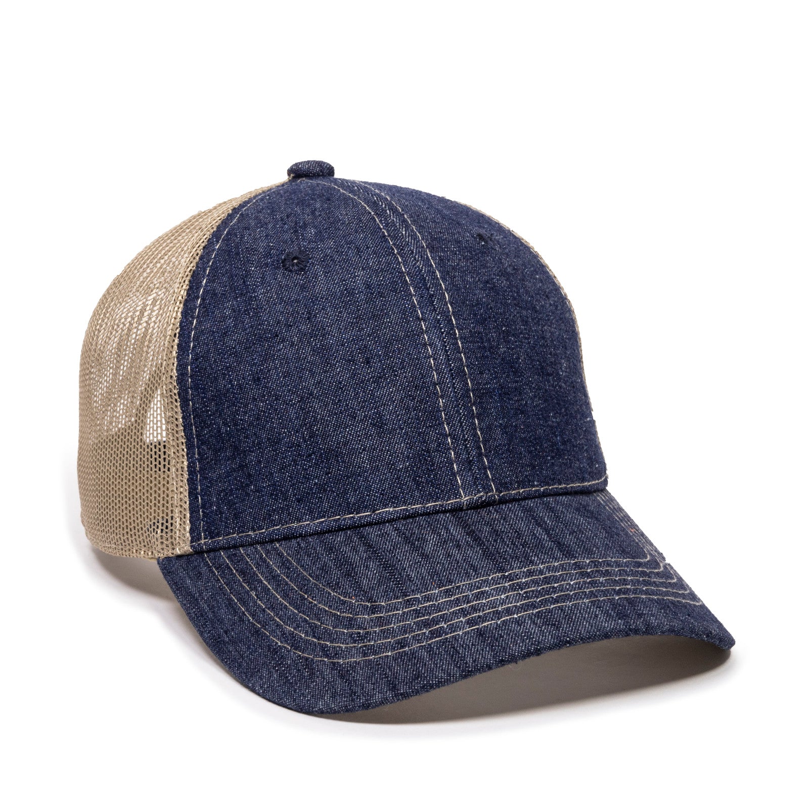 Outdoor Cap DN-200M Heavy Washed Denim Mesh Back Cap