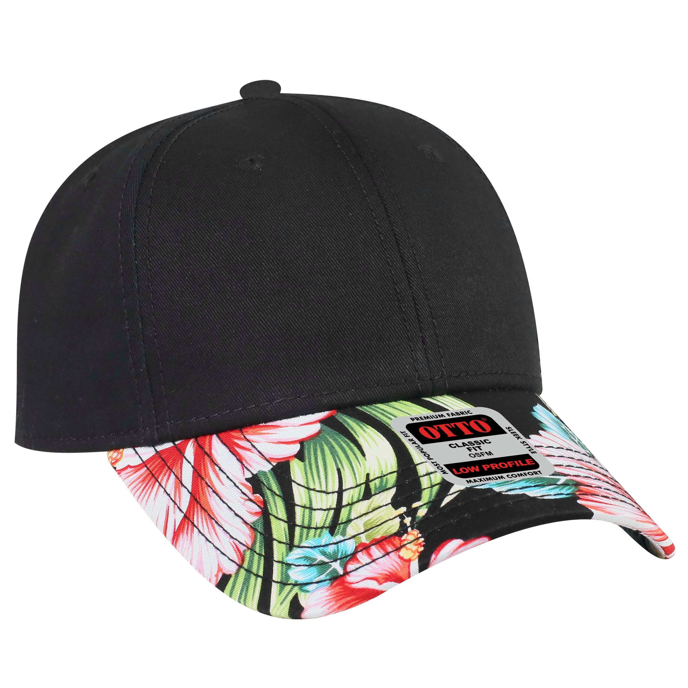 19-061 OTTO CAP 6 Panel Low Profile Baseball Cap
