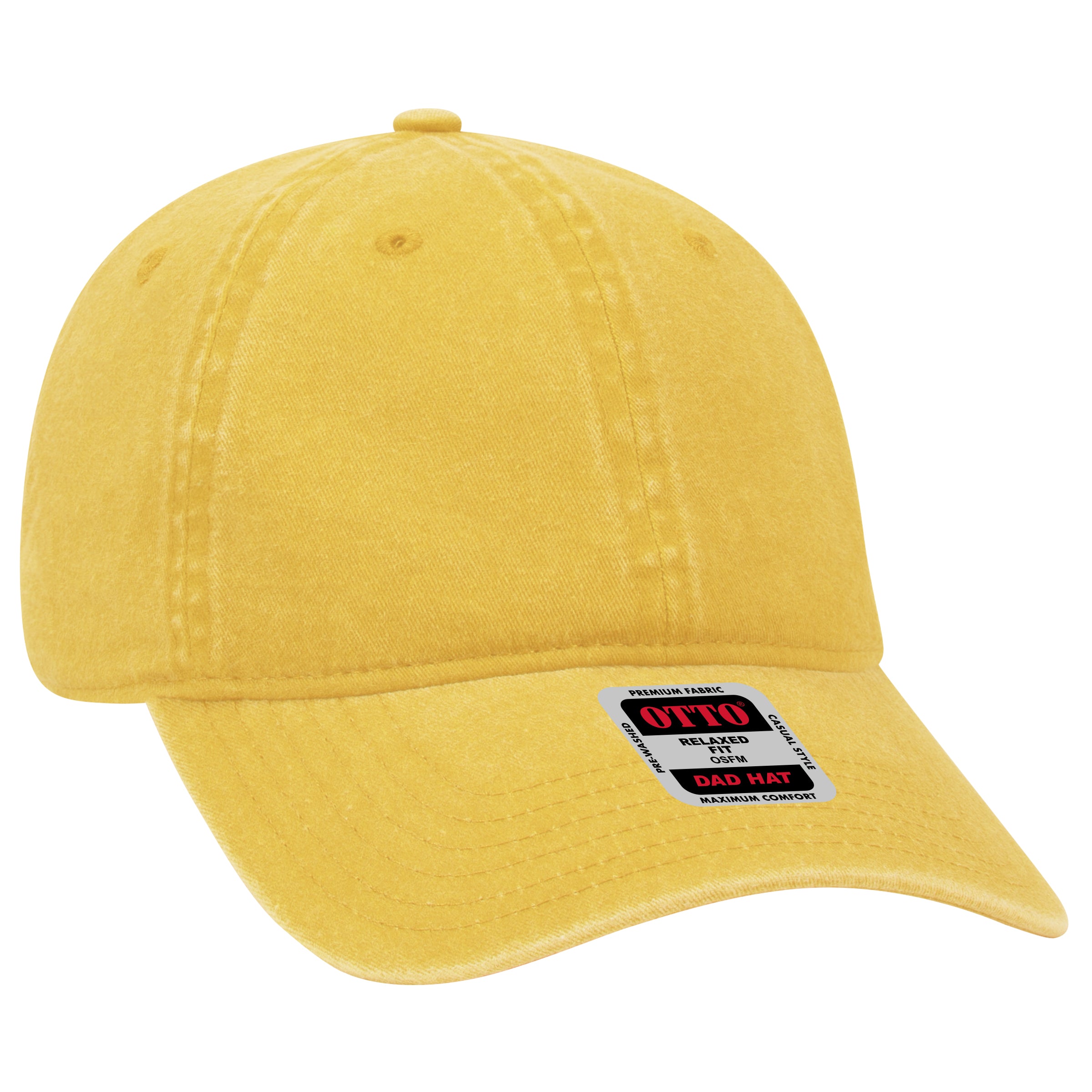 18-202 OTTO CAP 6 Panel Low Profile Dad Hat