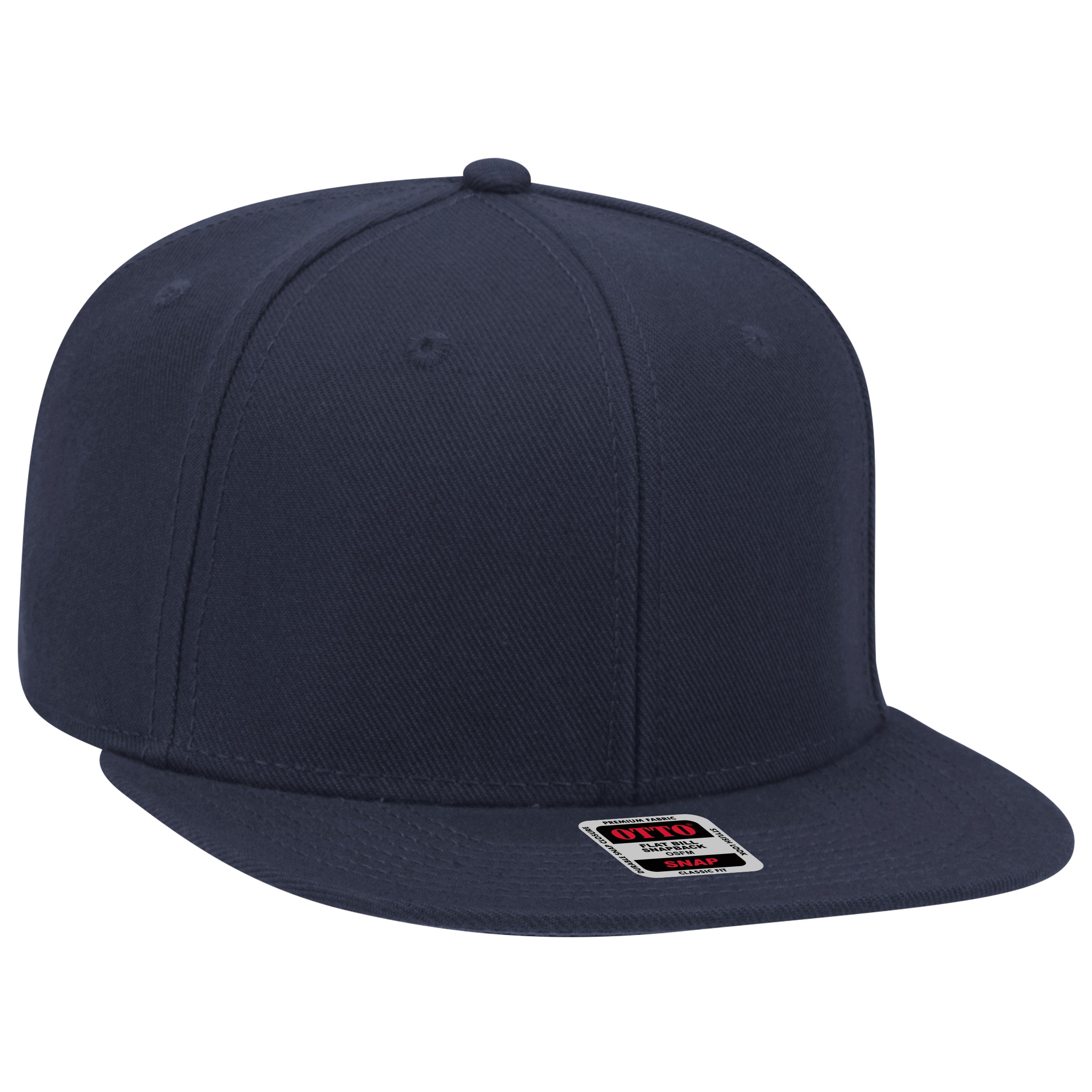 148-1267 OTTO CAP "OTTO SNAP" 6 Panel Mid Profile Snapback Hat