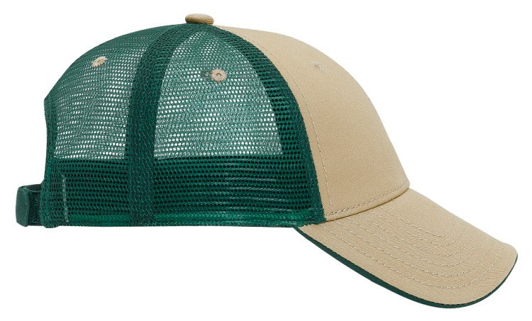 122-945 OTTO CAP 6 Panel Low Profile Mesh Back Trucker Hat