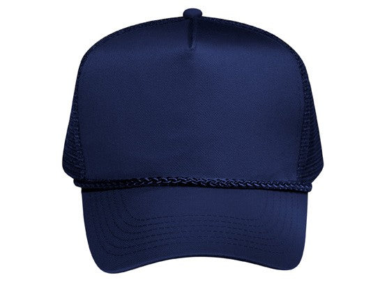 39-071 OTTO CAP 5 Panel Mid Profile Mesh Back Trucker Hat