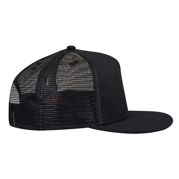 154-1124 OTTO CAP "OTTO SNAP" 5 Panel Mid Profile Mesh Back Trucker Snapback Hat