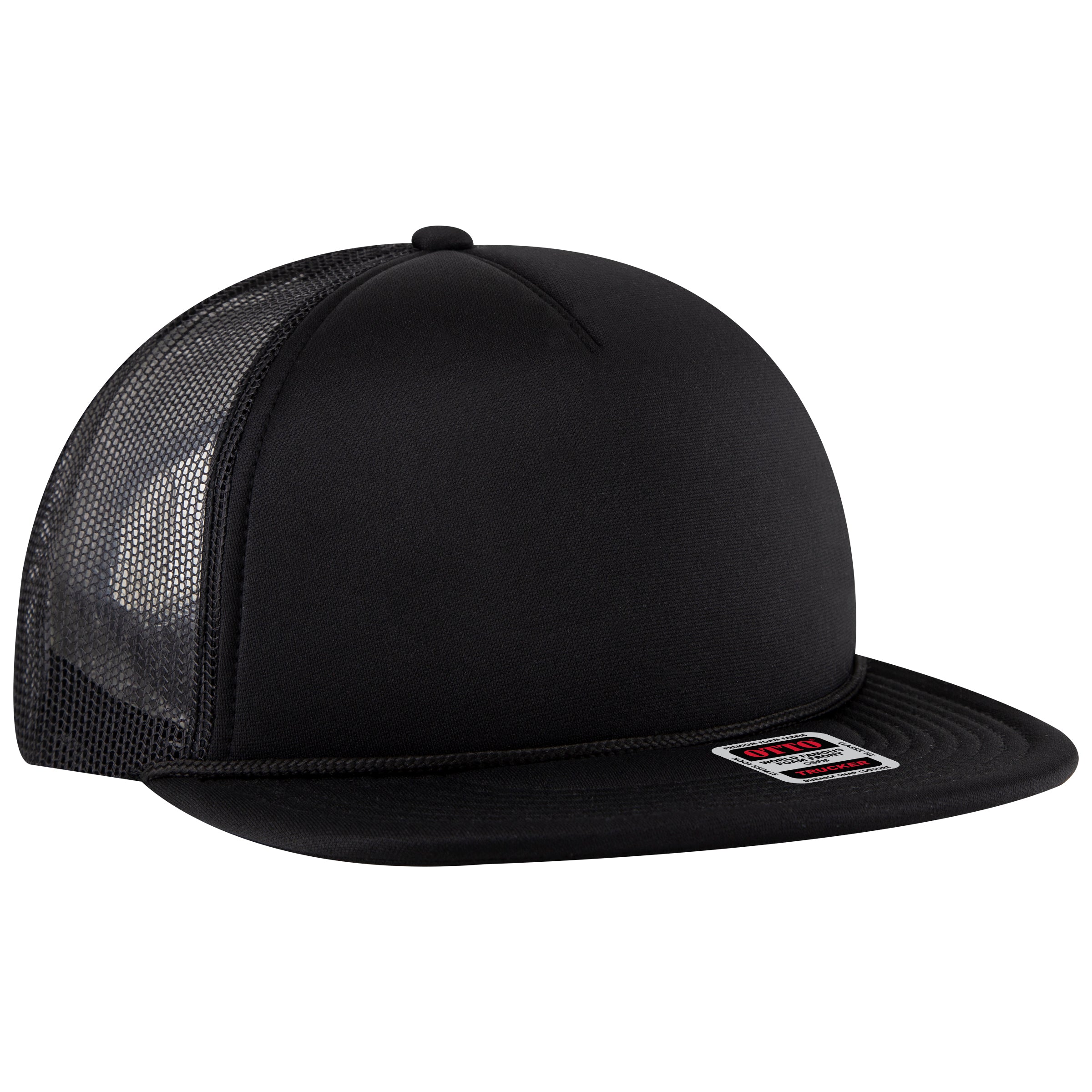 39950-1 OTTO CAP 5 Panel Pro Style Mesh Back Trucker Snapback Hat 39950-1