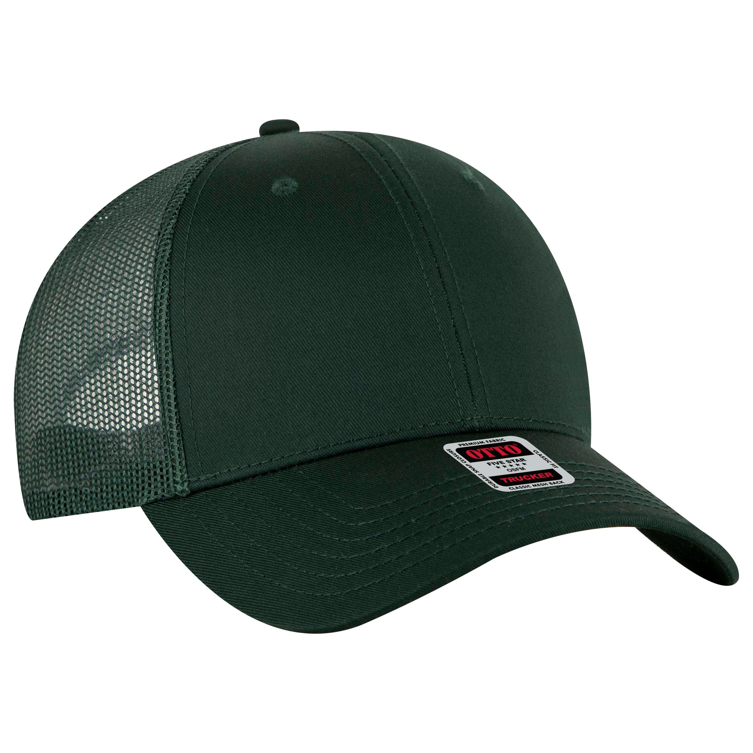 83-1239 OTTO CAP 6 Panel Low Profile Mesh Back Trucker Hat