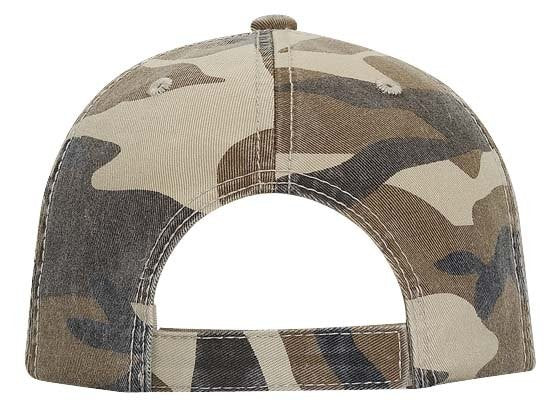 103-713 OTTO CAP Camouflage 6 Panel Low Profile Baseball Cap