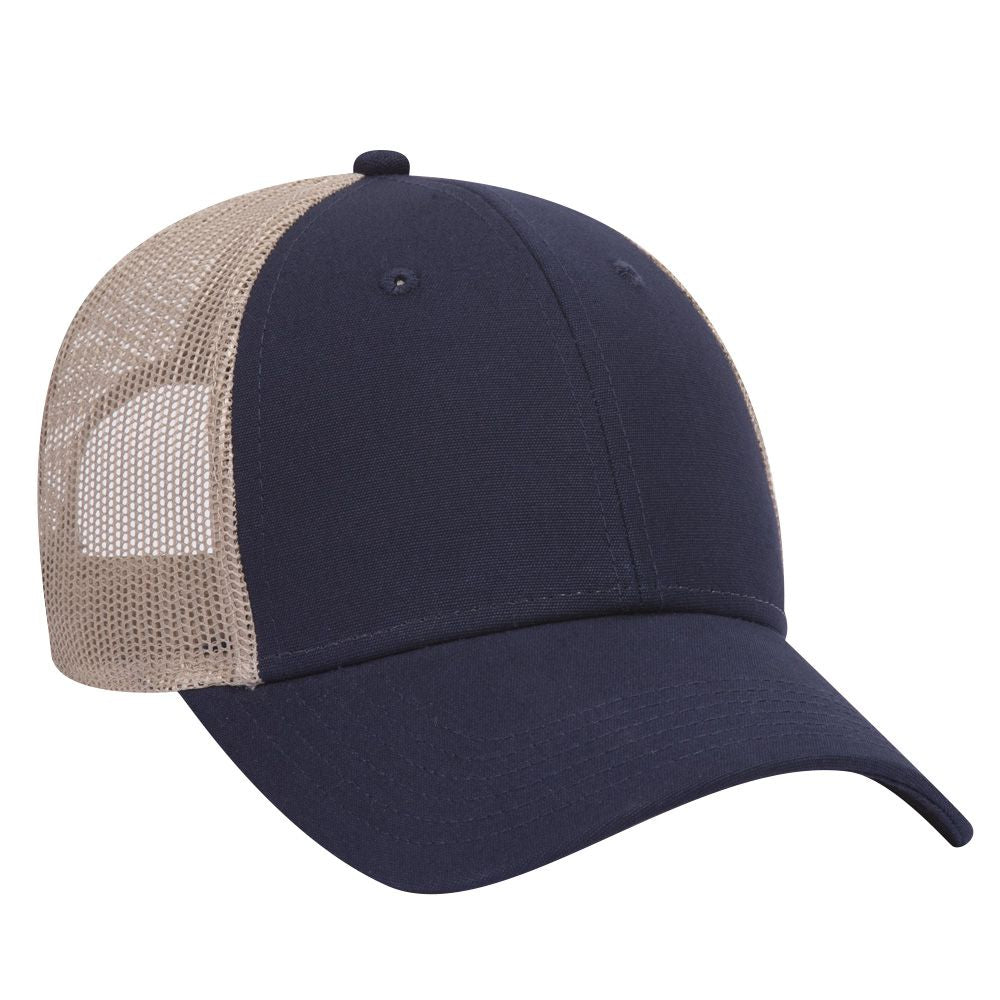 83-1273 OTTO CAP 6 Panel Low Profile Mesh Back Trucker Hat