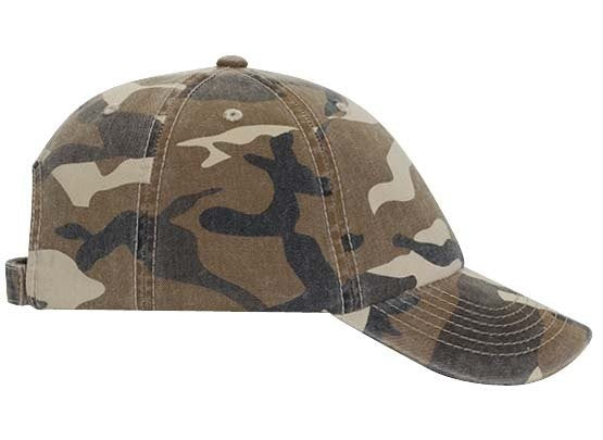 103-713 OTTO CAP Camouflage 6 Panel Low Profile Baseball Cap