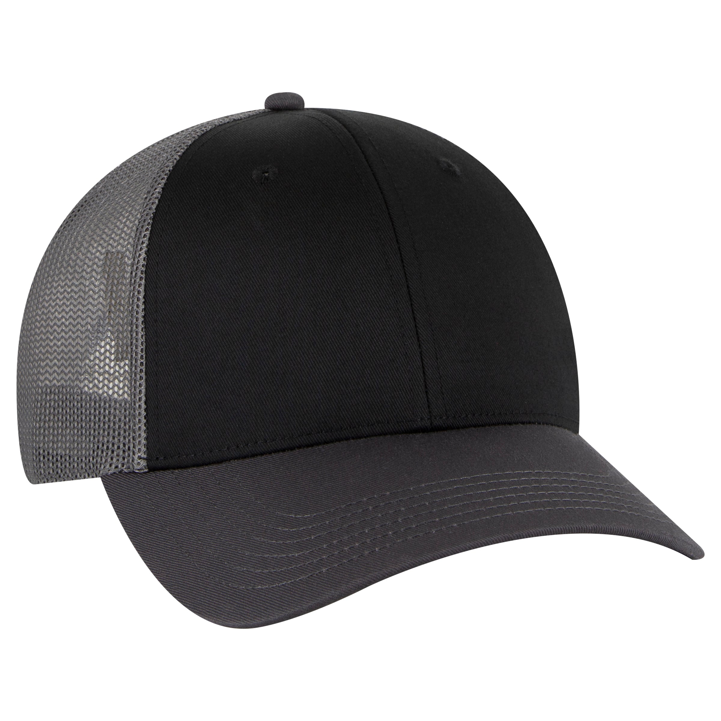 83-473 OTTO CAP 6 Panel Low Profile Mesh Back Trucker Hat