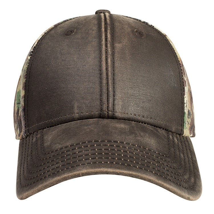 78-1130 OTTO CAP Camouflage 6 Panel Low Profile Baseball Cap