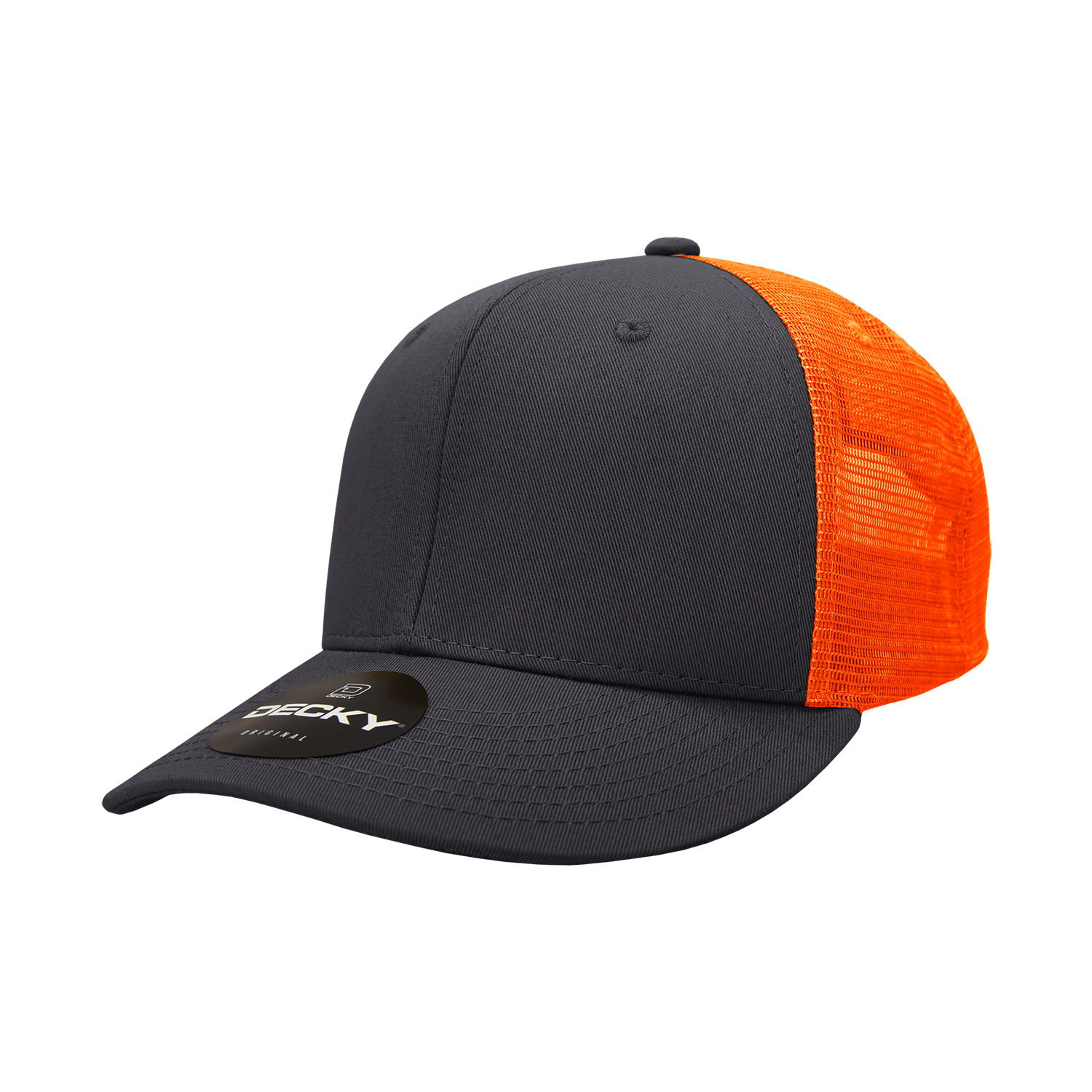 SKU:4006-4CHANORN|COLOR:Charcoal/Neon  Orange