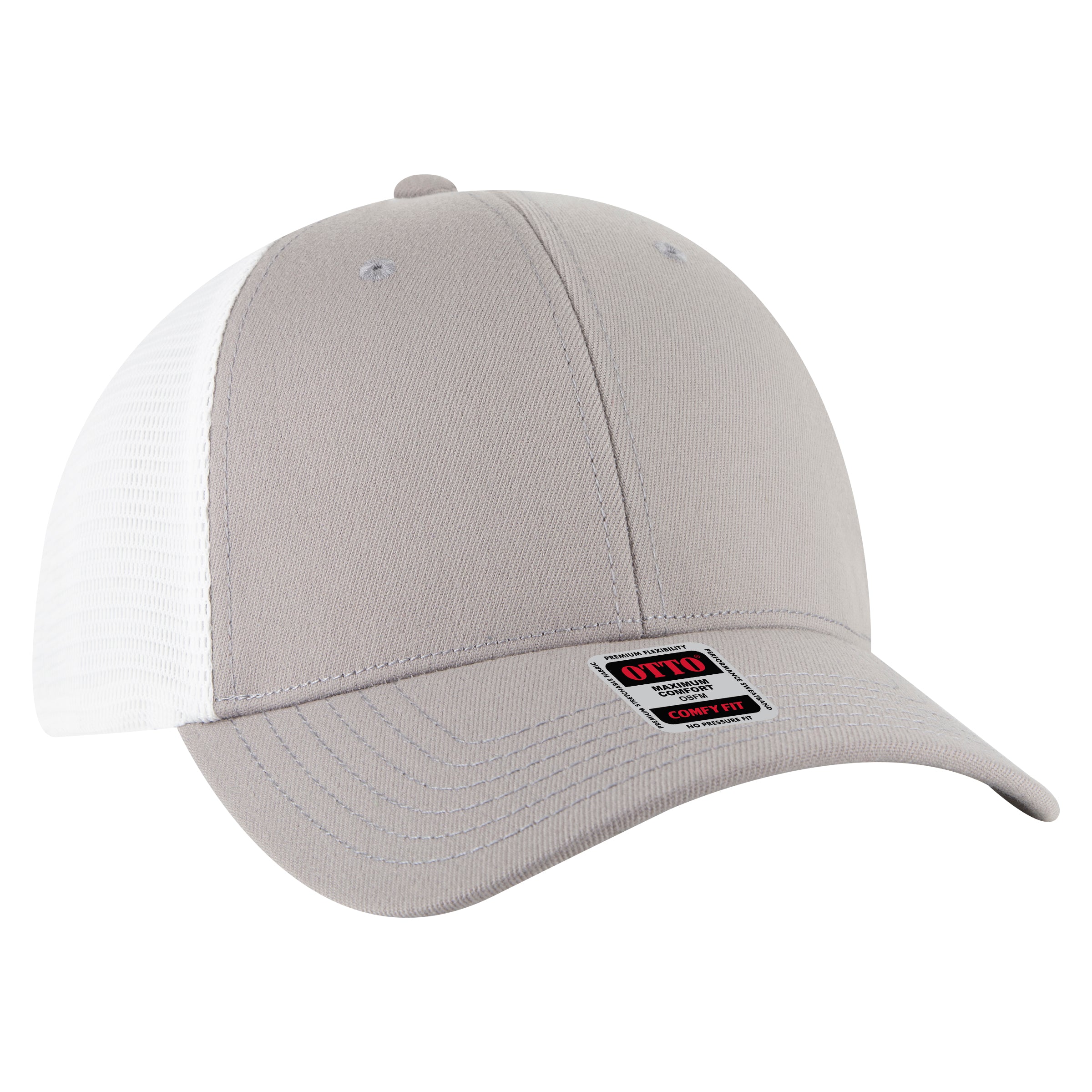 135-1 OTTO CAP "OTTO FLEX" 6 Panel Low Profile Mesh Back Trucker Hat