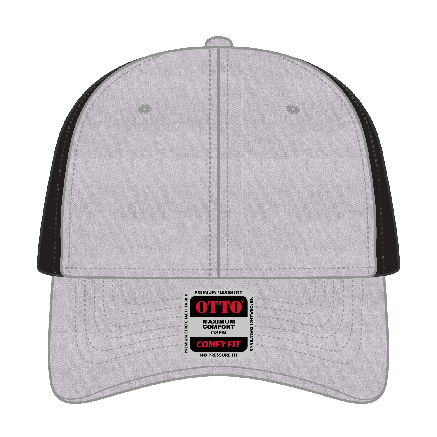 83-1299 OTTO CAP "OTTO COMFY FIT" 6 Panel Low Profile Mesh Back Baseball Cap