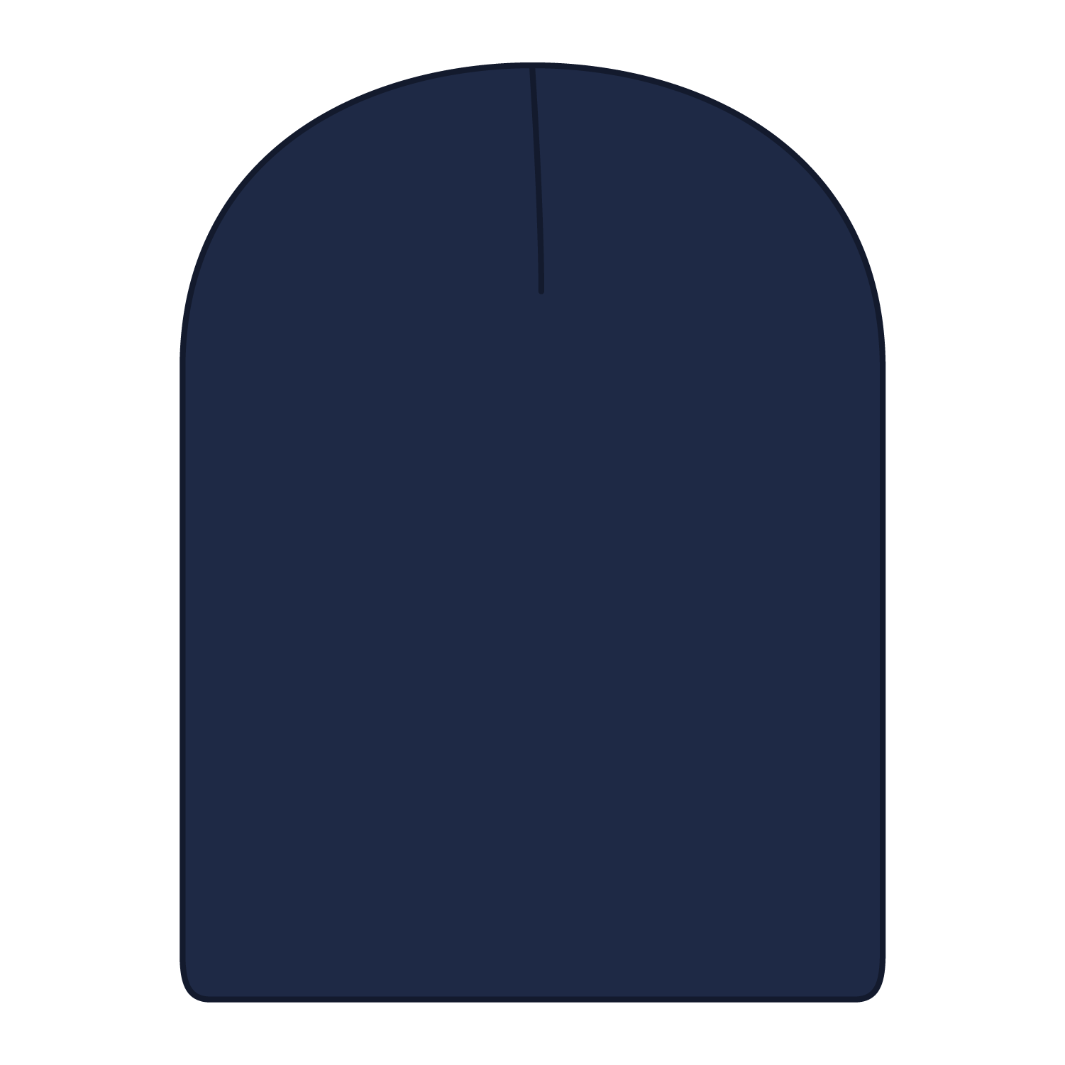 82-1173 OTTO CAP 9 1/2" Premium Rib Knit Beanie