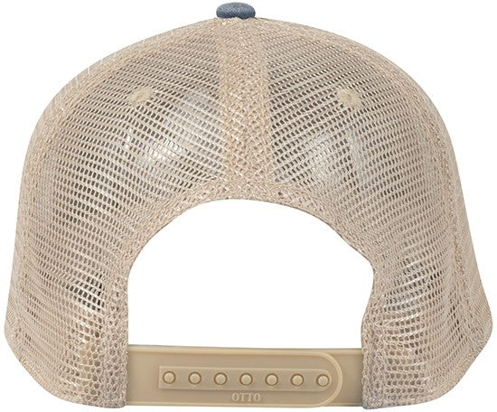 121-1202 OTTO CAP "OTTO COMFY FIT" 6 Panel Low Profile Mesh Back Trucker Hat