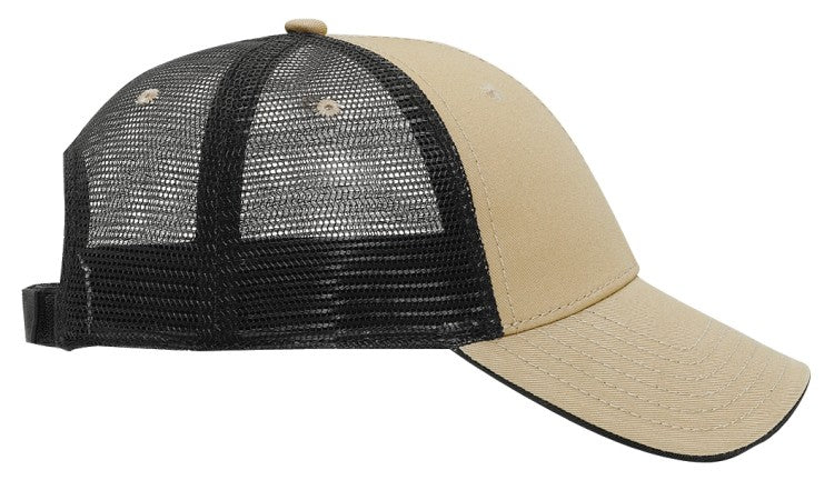 122-945 OTTO CAP 6 Panel Low Profile Mesh Back Trucker Hat