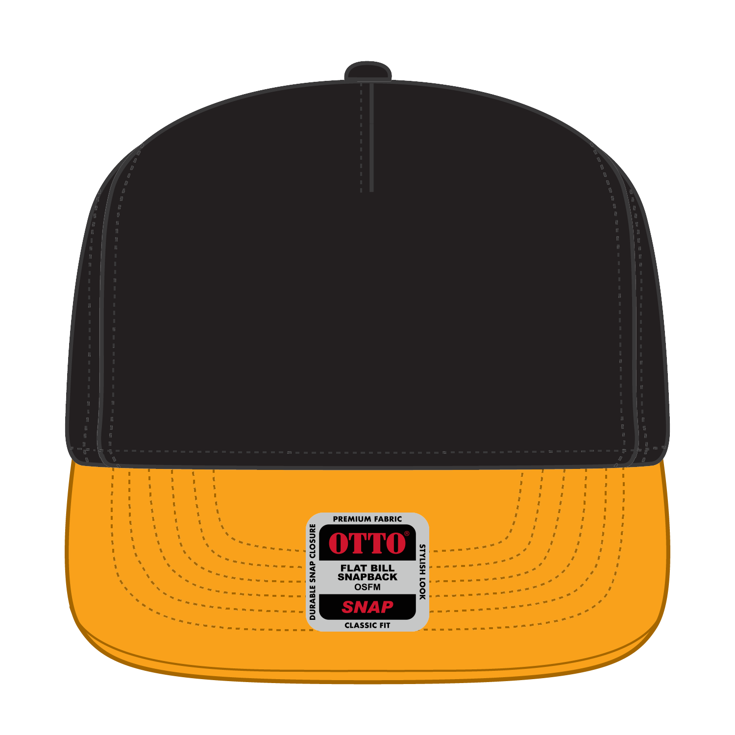 158-1176 OTTO CAP "OTTO SNAP" 5 Panel Pro Style Snapback Hat