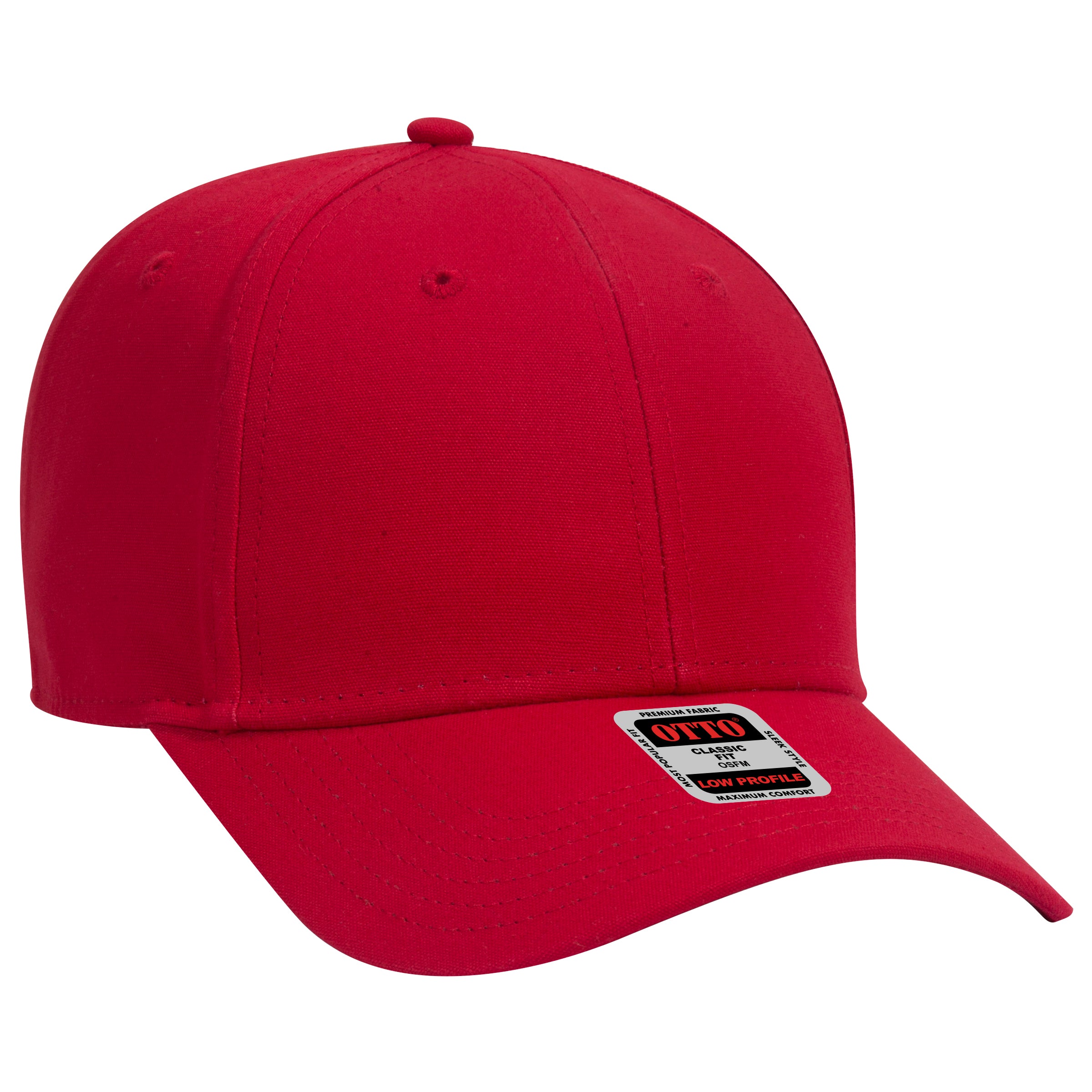 19-1277 OTTO CAP 6 Panel Low Profile Baseball Cap
