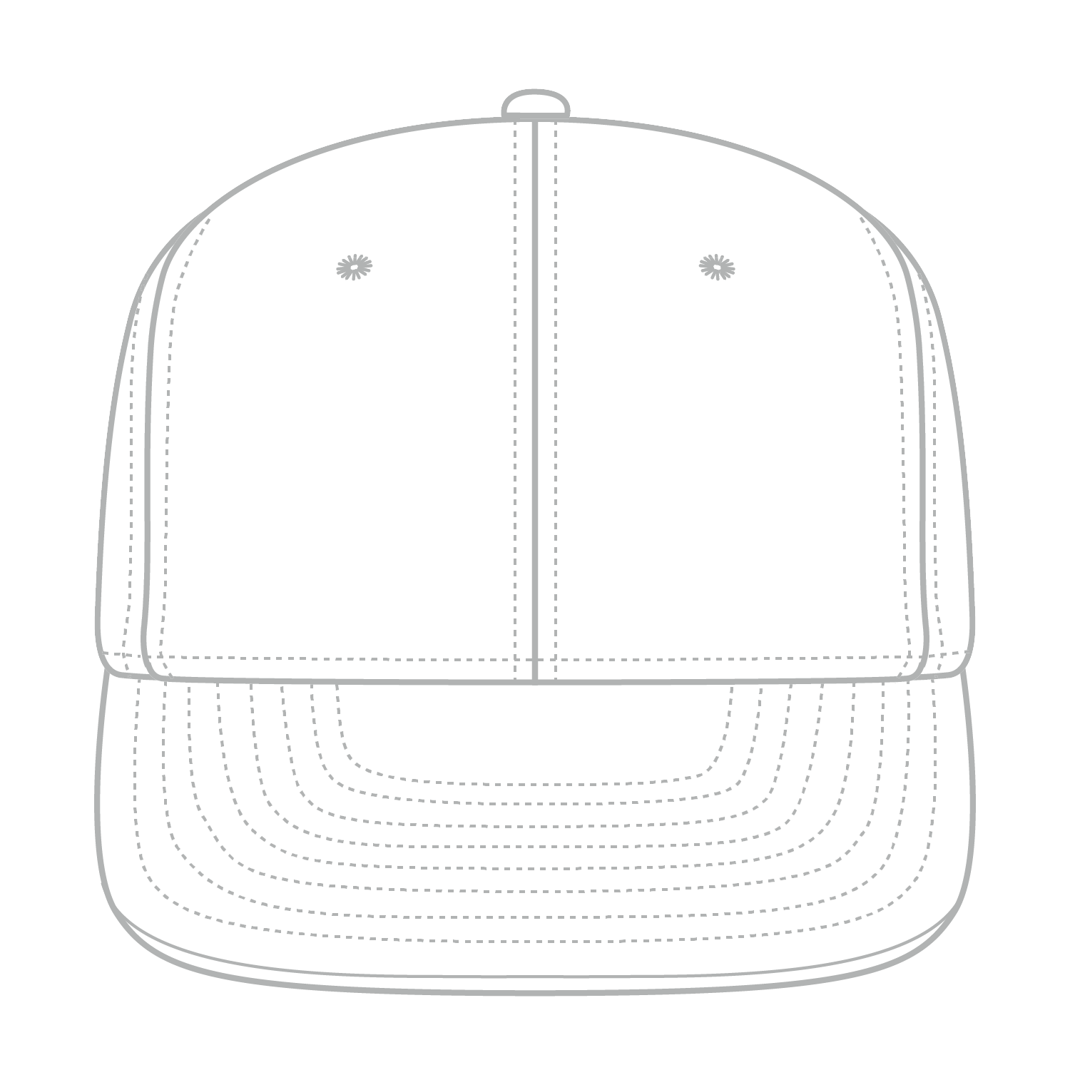 13-1005 OTTO CAP "OTTO FLEX" 6 Panel Mid Profile Baseball Cap