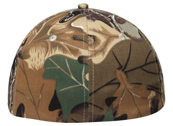 77-379 OTTO CAP "OTTO FLEX" Camouflage 6 Panel Low Profile Baseball Cap