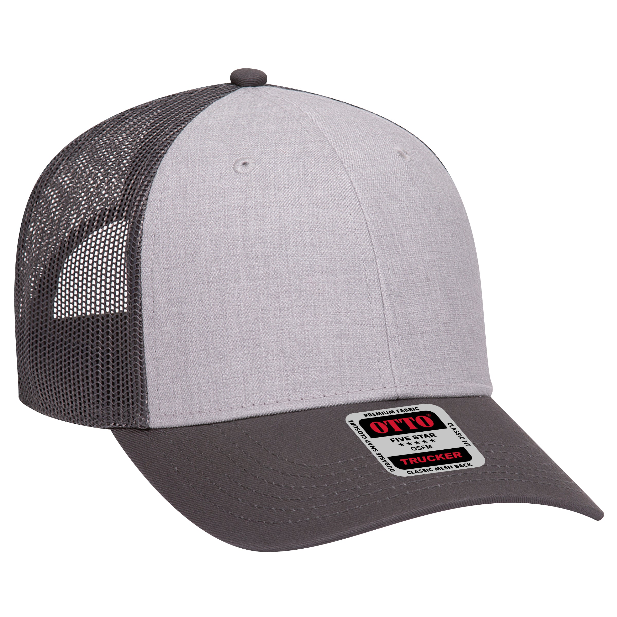83-1239 OTTO CAP 6 Panel Low Profile Mesh Back Trucker Hat