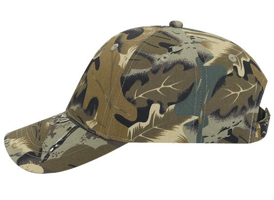 108-757 OTTO CAP Camouflage Youth 6 Panel Low Profile Baseball Cap