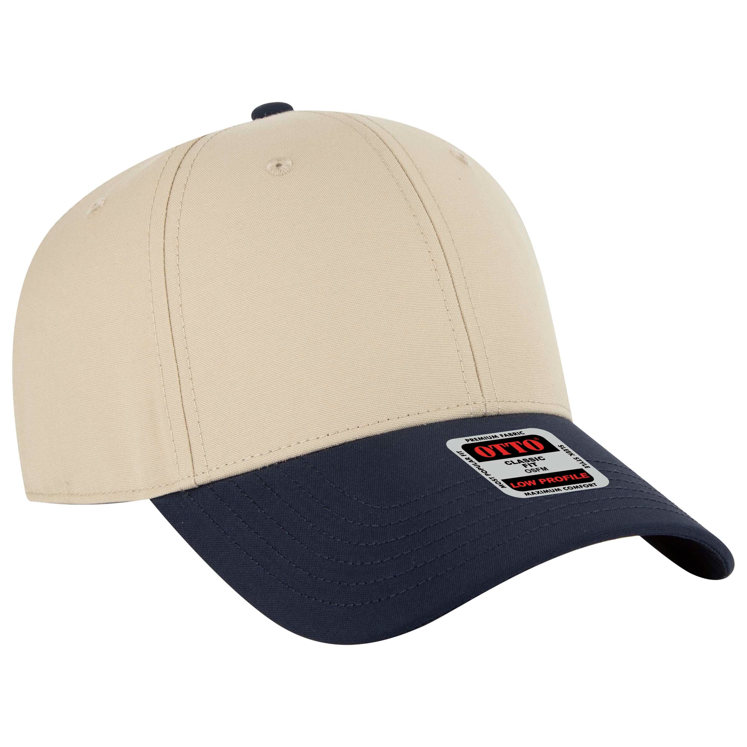19-768 OTTO CAP 6 Panel Low Profile Baseball Cap