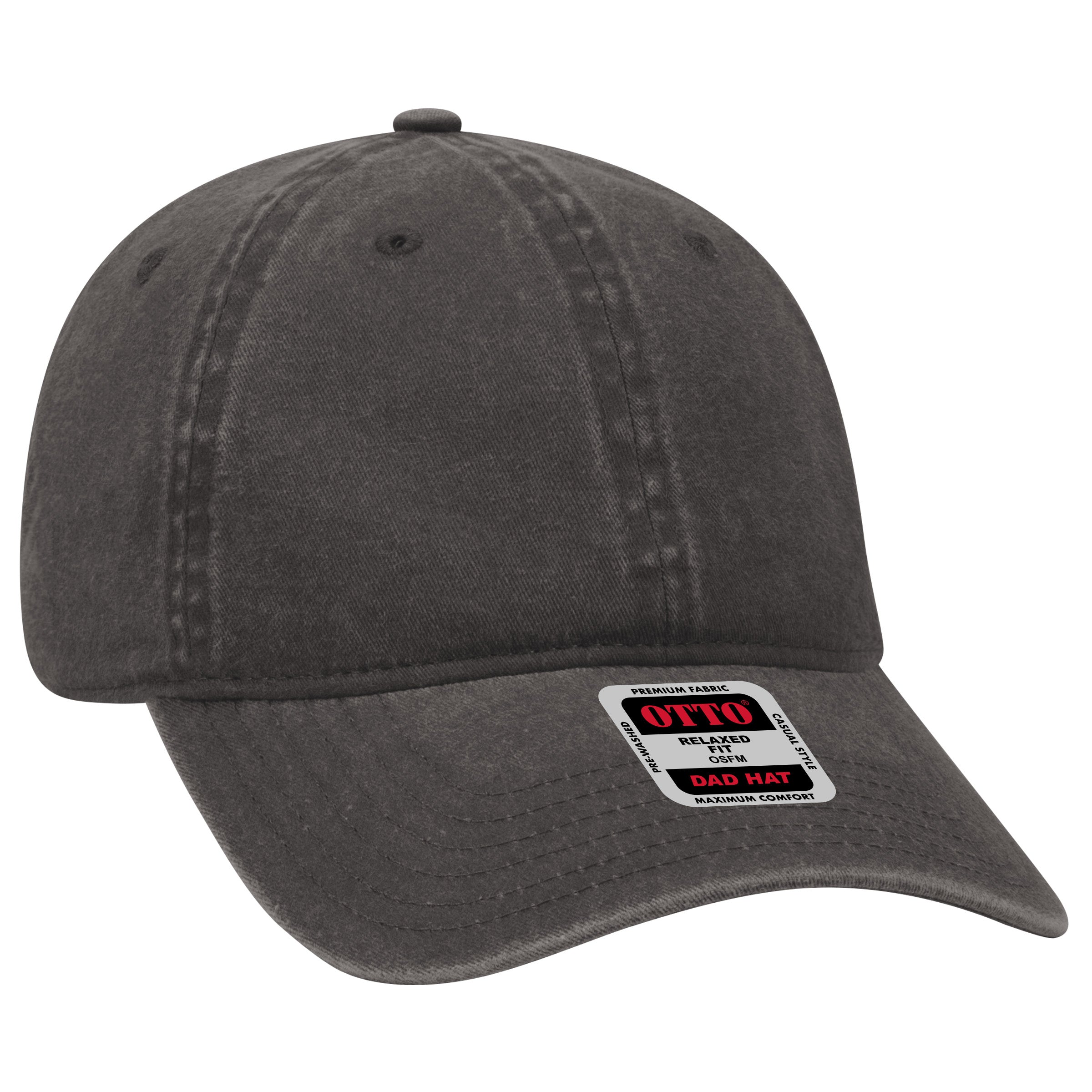 18-202 OTTO CAP 6 Panel Low Profile Dad Hat