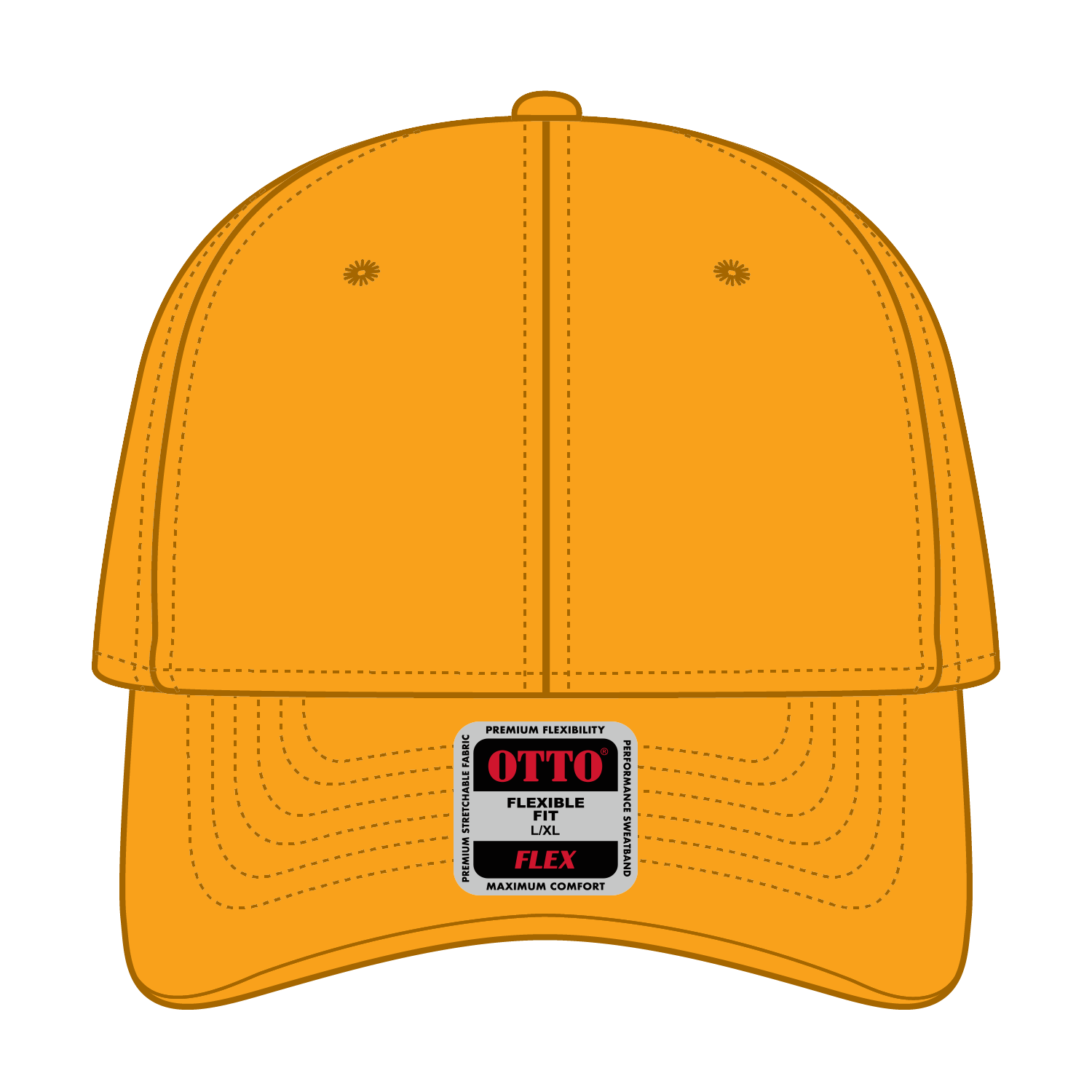11-1167 OTTO CAP "OTTO FLEX" 6 Panel Low Profile Baseball Cap