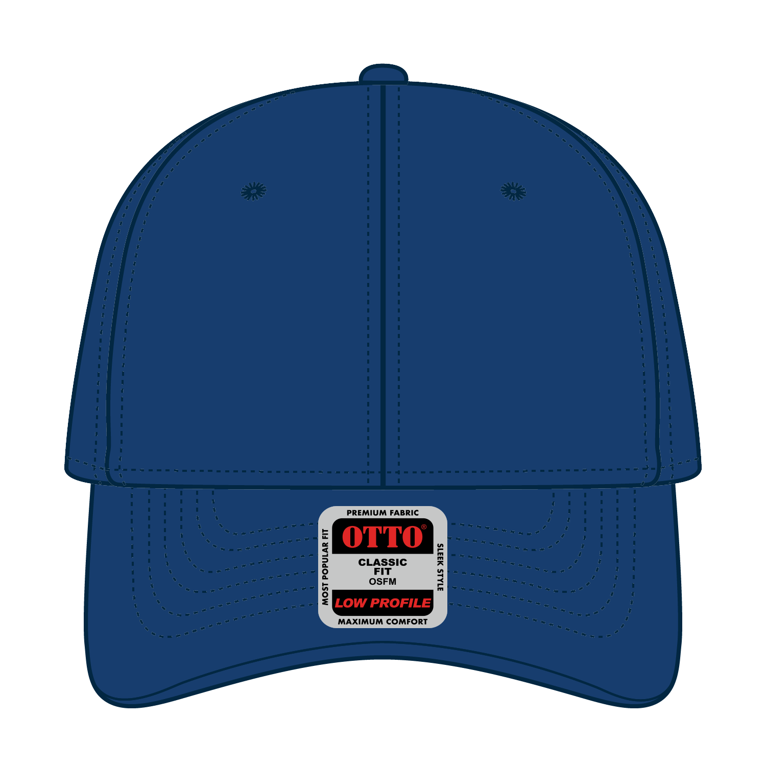 19-768 OTTO CAP 6 Panel Low Profile Baseball Cap