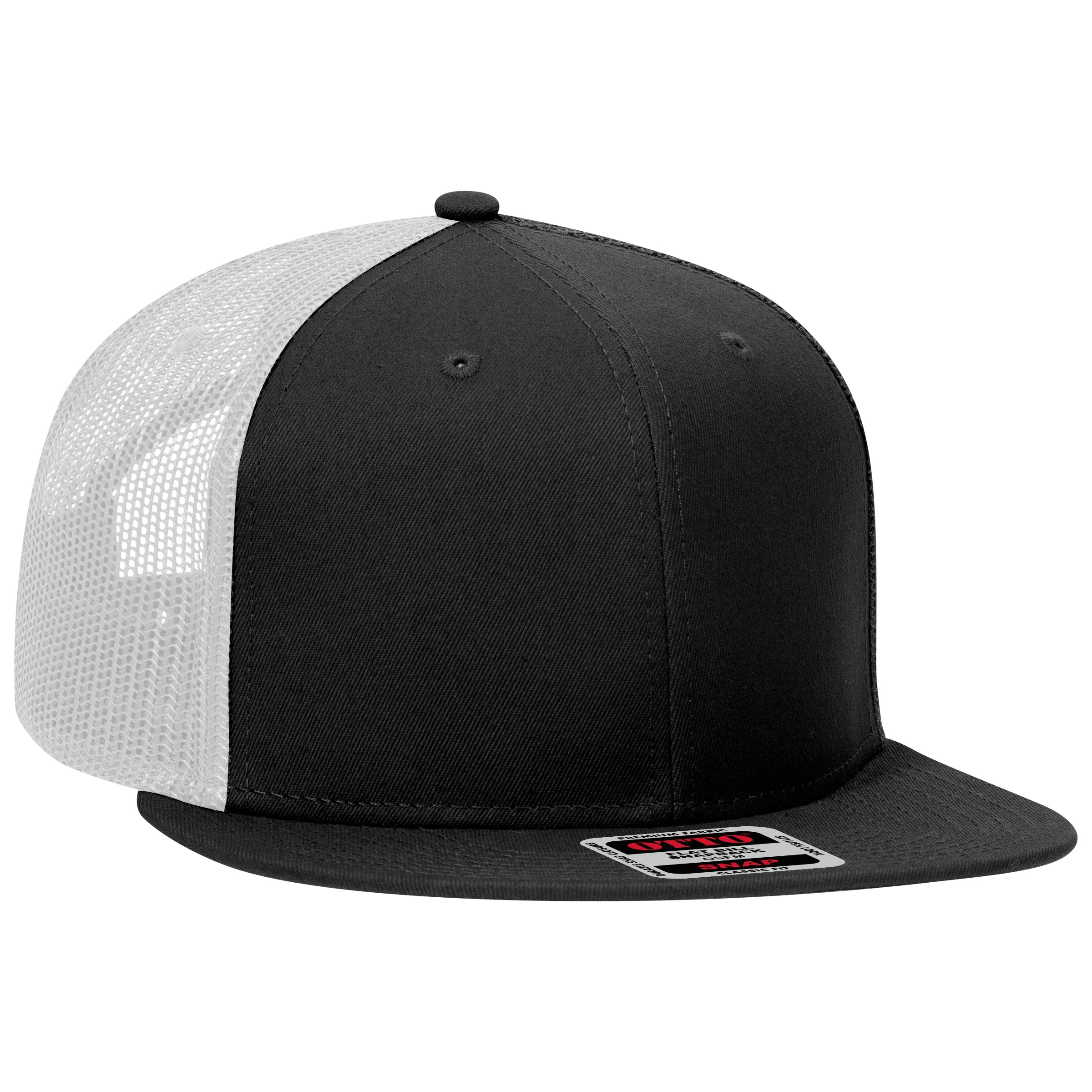 141-1070 OTTO CAP "OTTO SNAP" 6 Panel Pro Style Mesh Back Trucker Snapback Hat