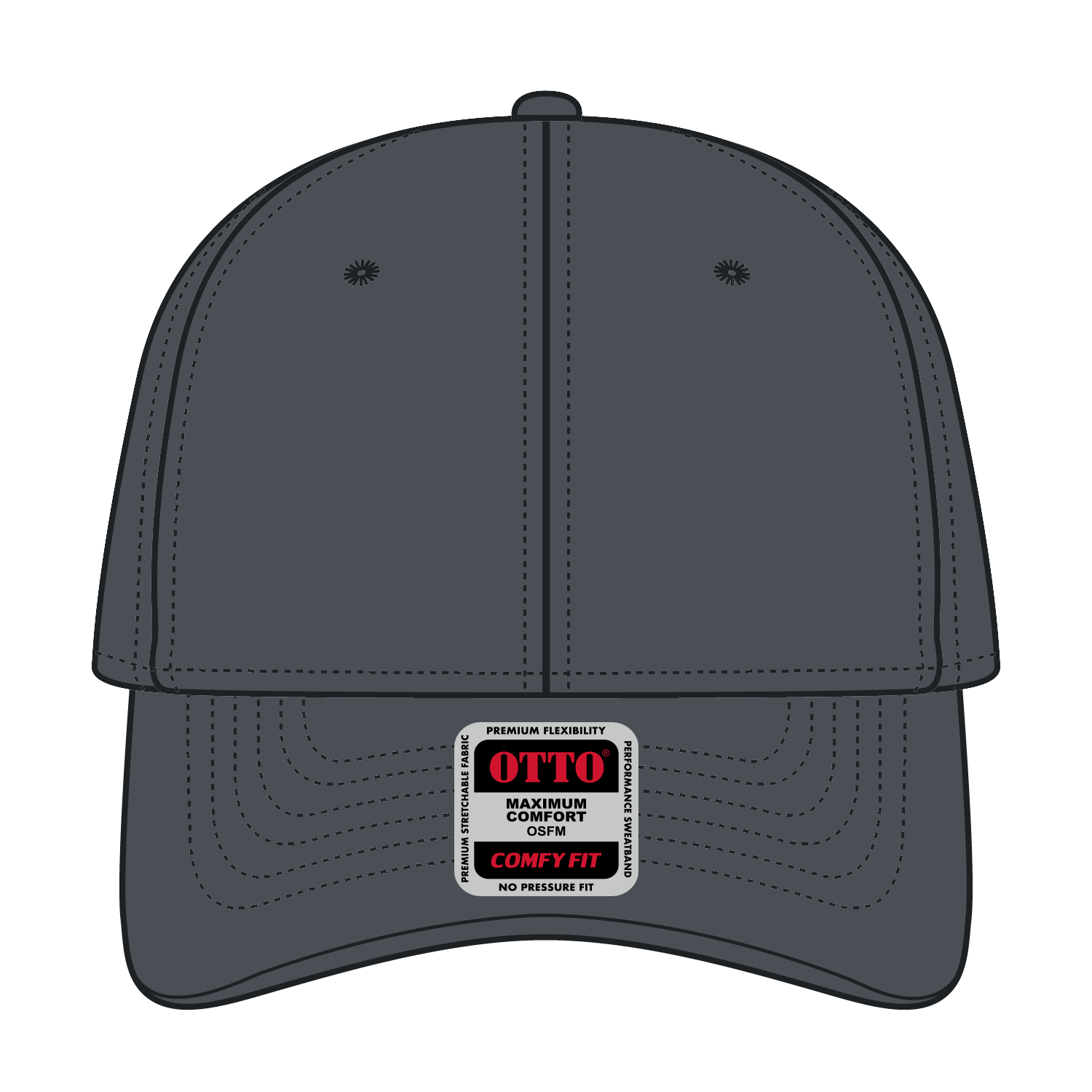 19-1283 OTTO CAP "OTTO COMFY FIT" 6 Panel Low Profile Baseball Cap