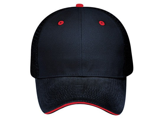 84-482 OTTO CAP 6 Panel Low Profile Mesh Back Trucker Hat