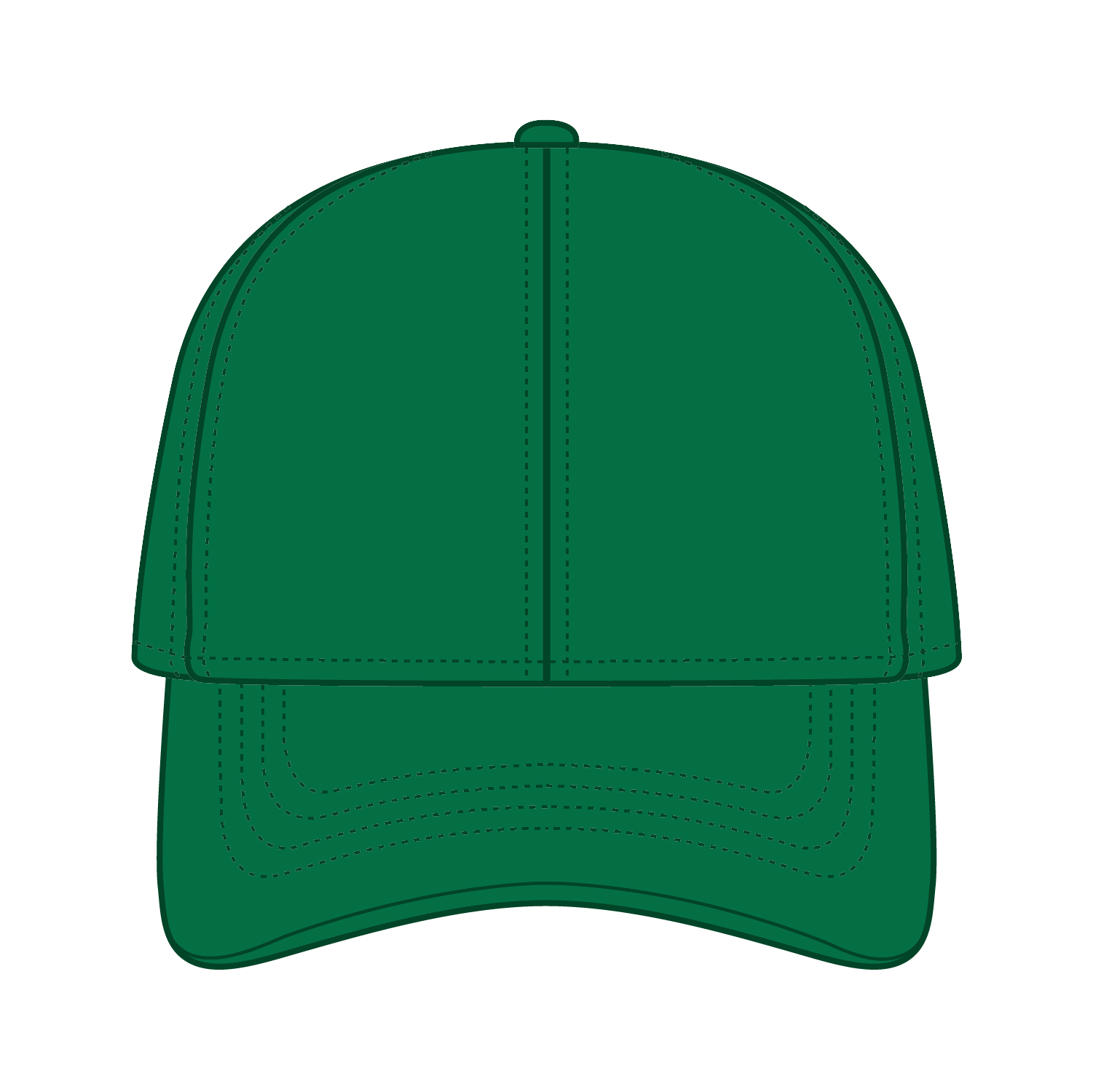69-291 OTTO CAP 4 Panel Ponytail Cap