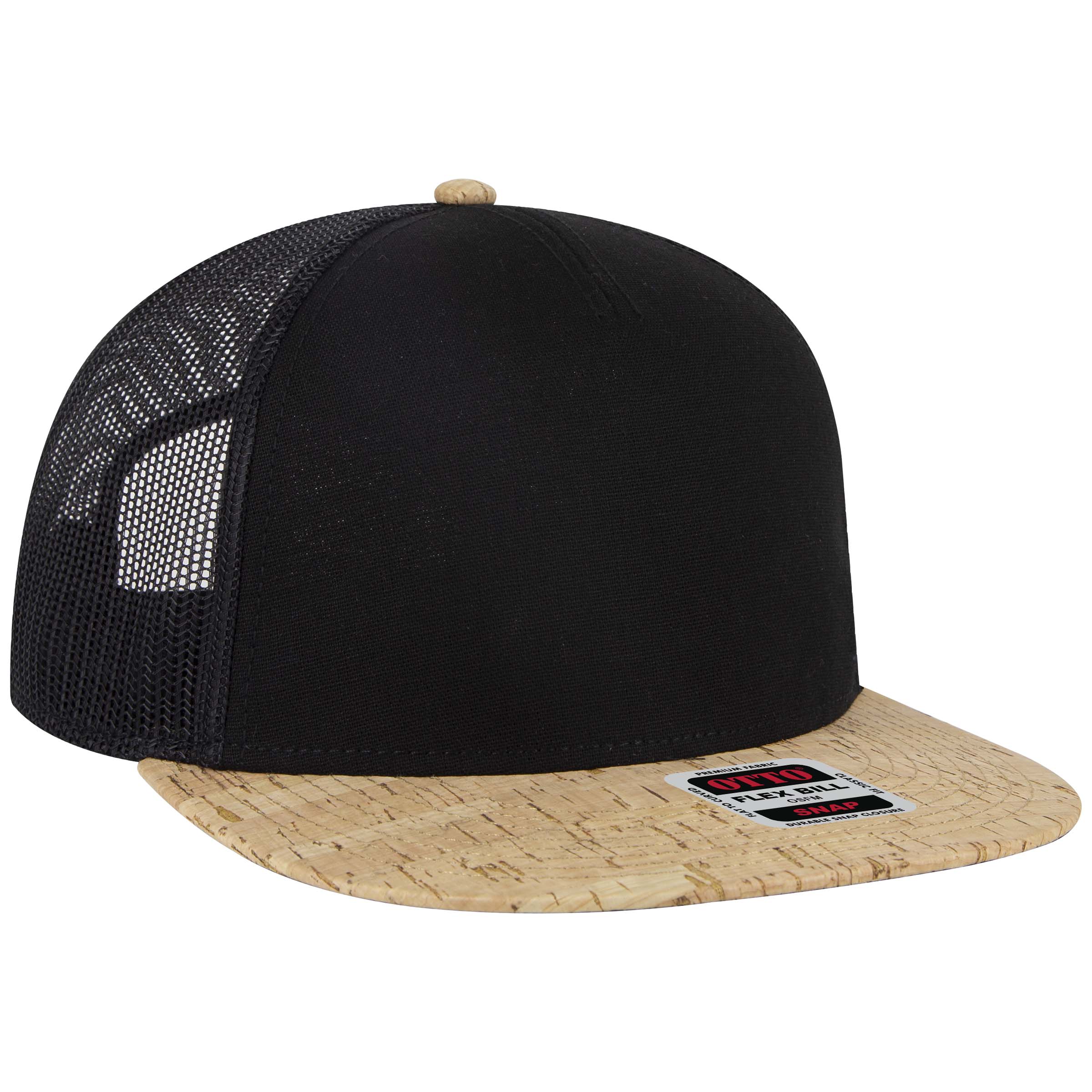154-1174 OTTO CAP "OTTO SNAP" 5 Panel Pro Style Mesh Back Trucker Snapback Hat