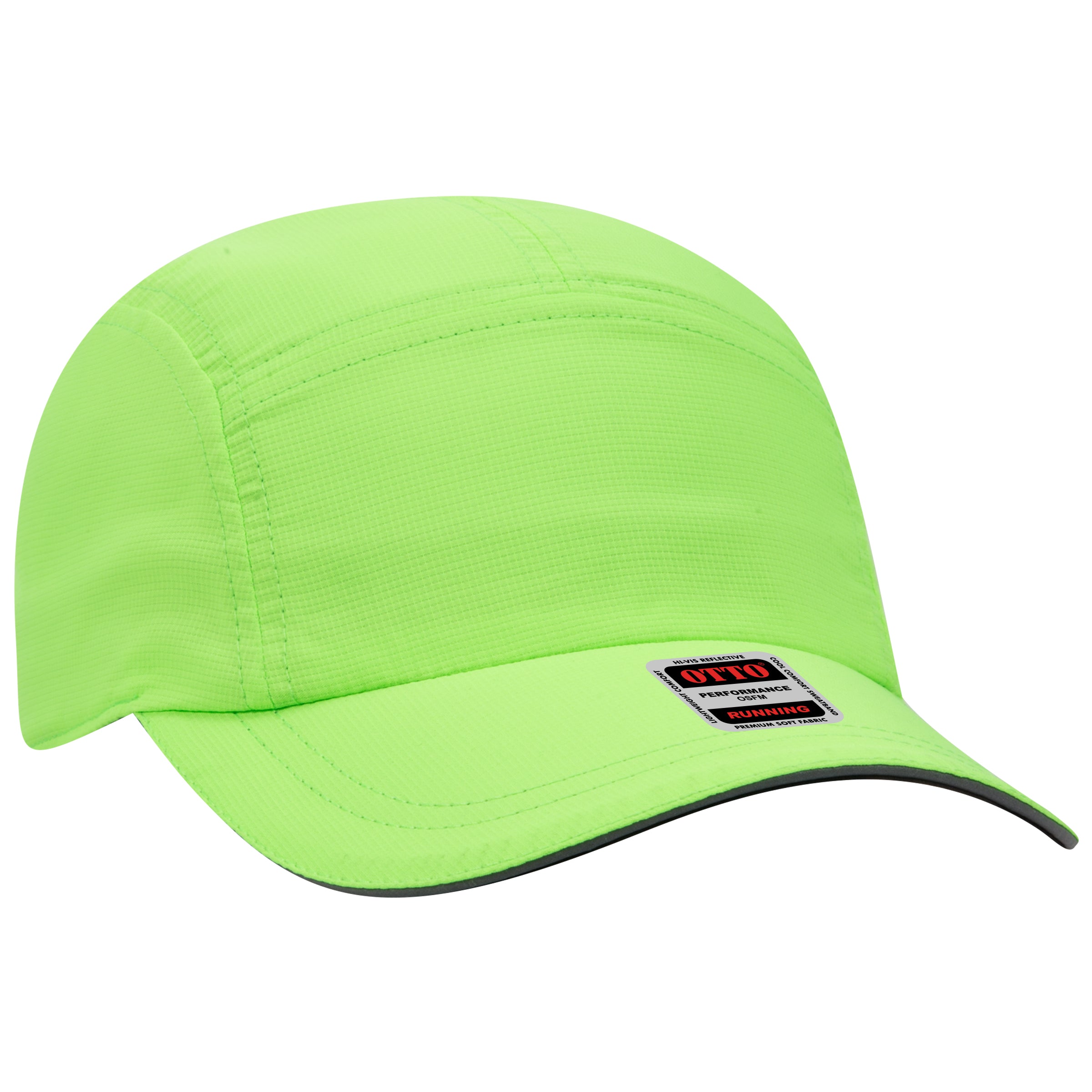 133-1252 OTTO CAP Reflective 5 Panel Running Hat