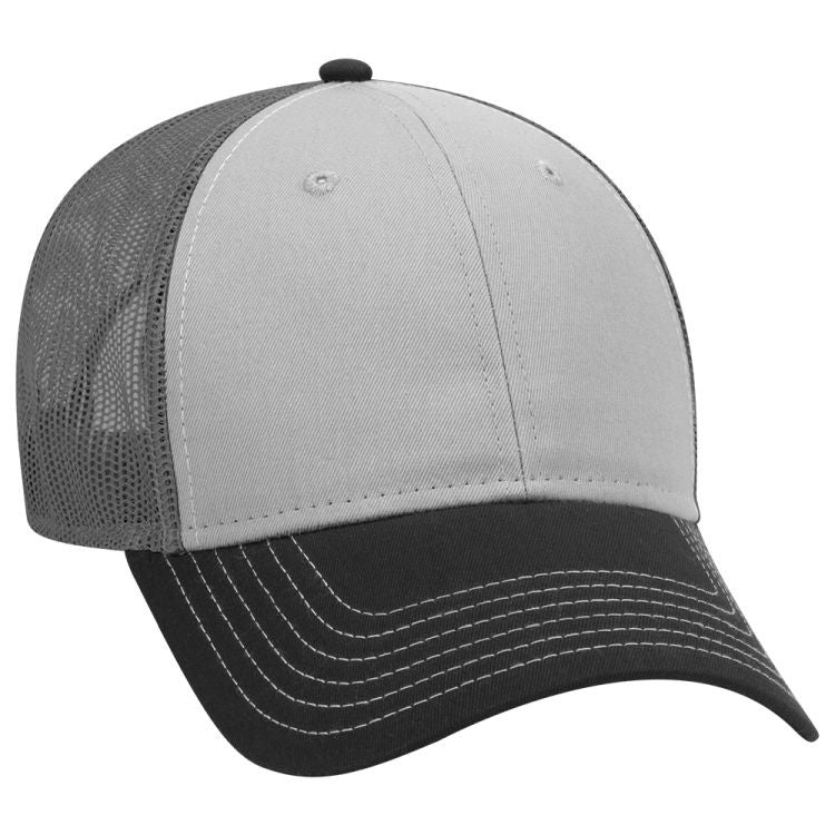 83-1239 OTTO CAP 6 Panel Low Profile Mesh Back Trucker Hat