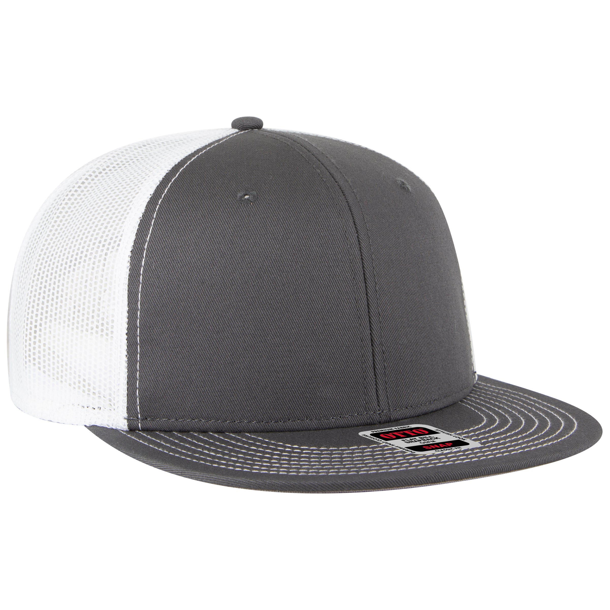141-1070 OTTO CAP "OTTO SNAP" 6 Panel Pro Style Mesh Back Trucker Snapback Hat