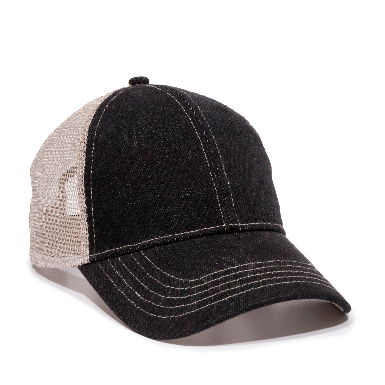 Outdoor Cap DN-200M Heavy Washed Denim Mesh Back Cap