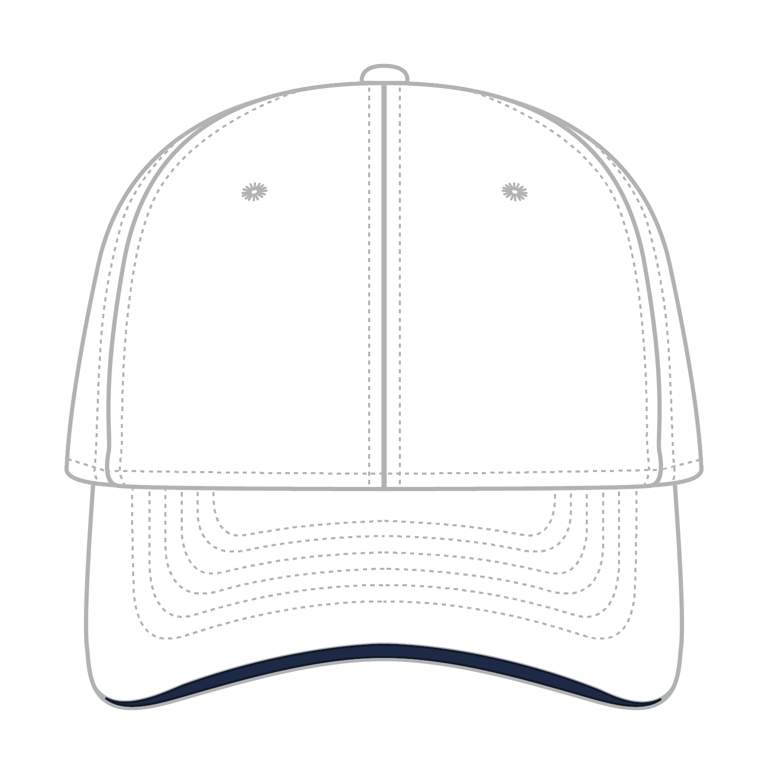 12-1163 OTTO CAP "OTTO FLEX" 6 Panel Low Profile Baseball Cap