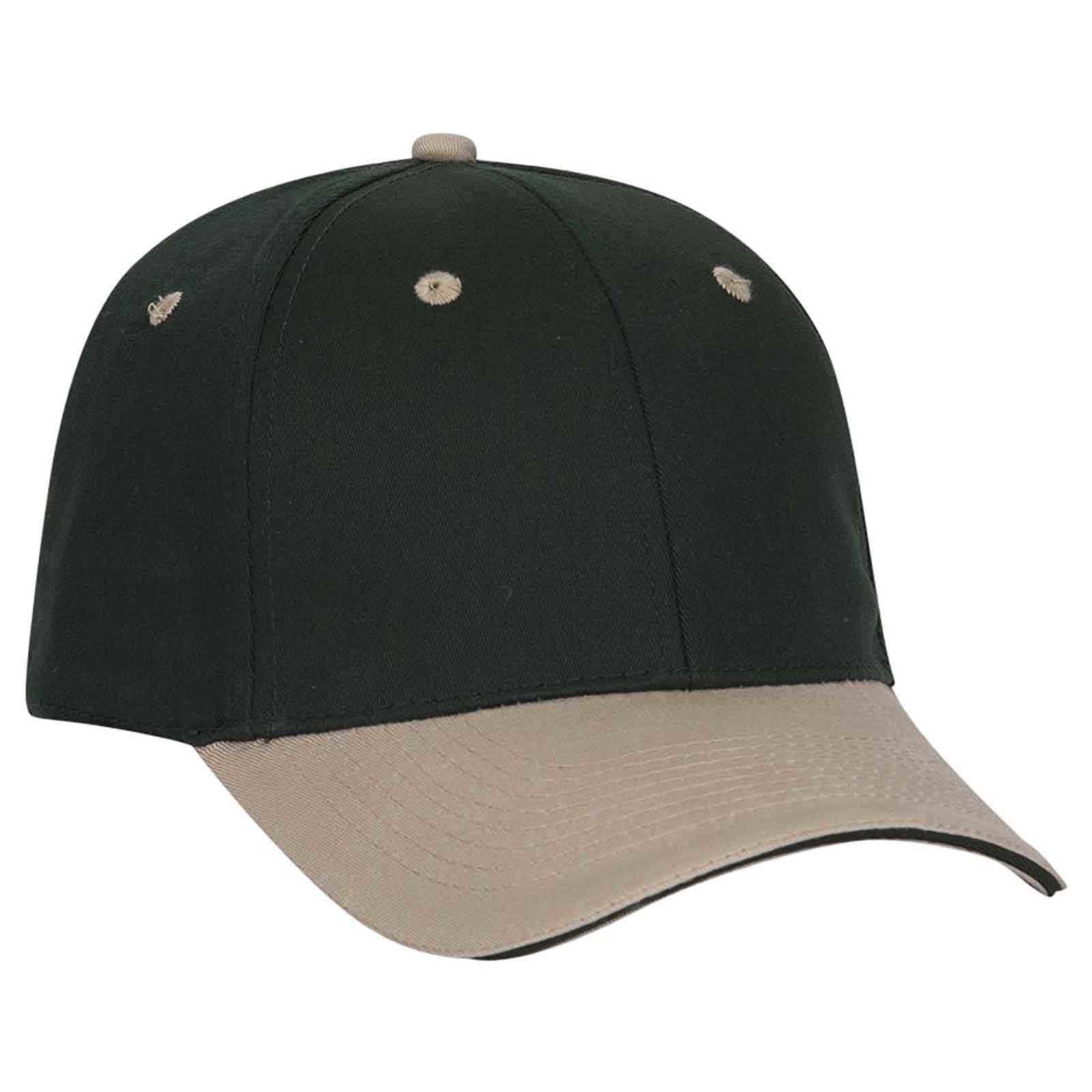 12-267 OTTO CAP "OTTO FLEX" 6 Panel Low Profile Baseball Cap