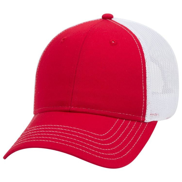 83-1239 OTTO CAP 6 Panel Low Profile Mesh Back Trucker Hat