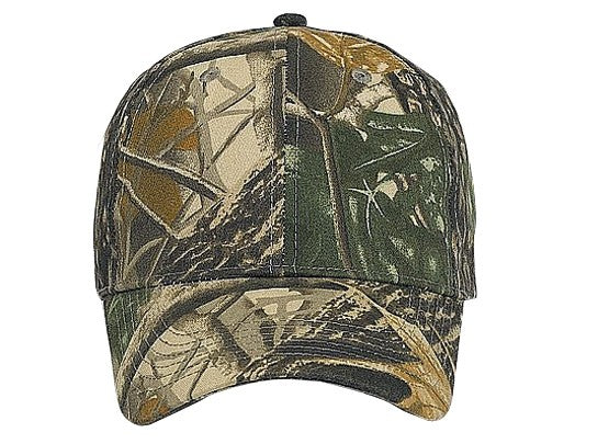 78-835 OTTO CAP Camouflage 6 Panel Low Profile Baseball Cap