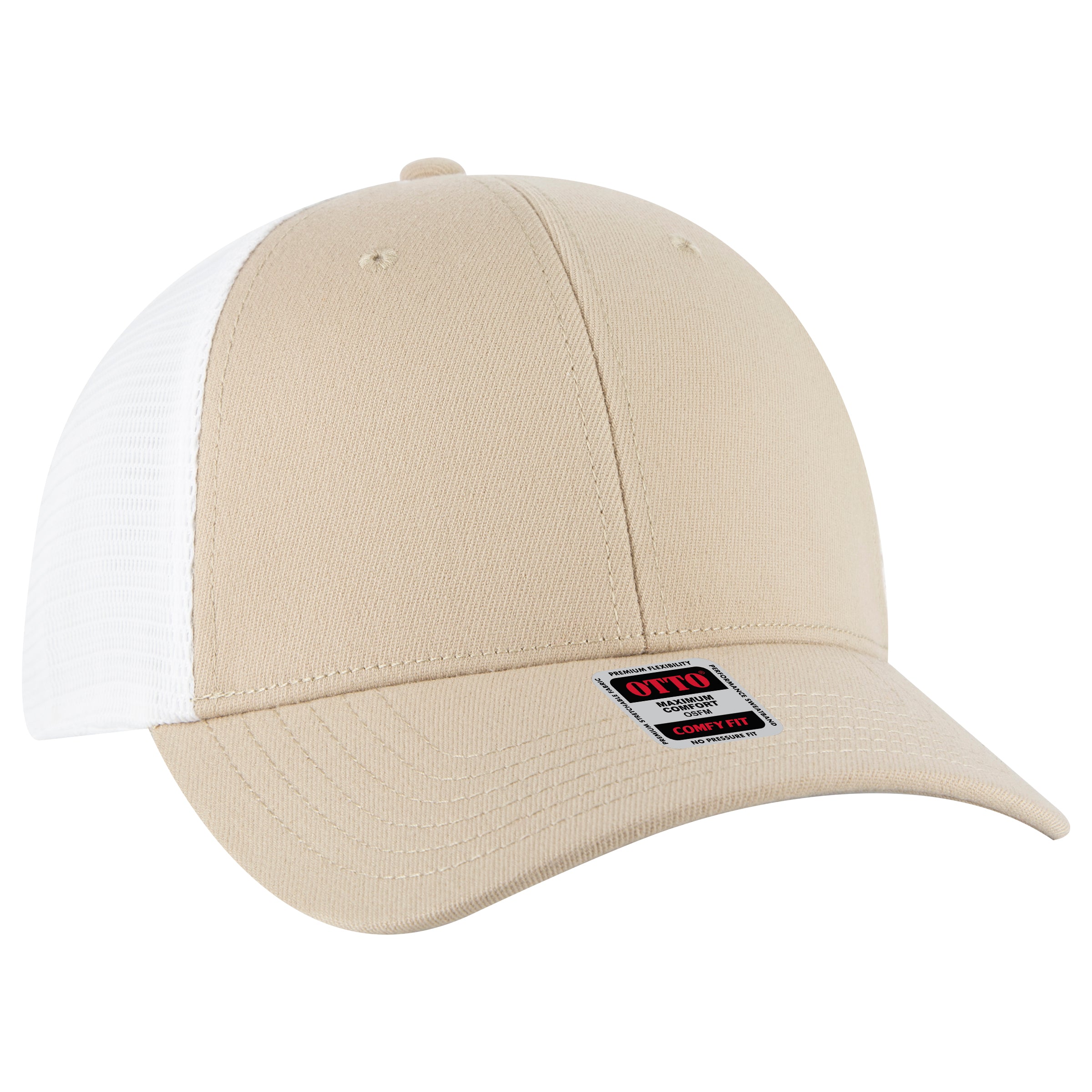83-1 OTTO CAP "OTTO COMFY FIT" 6 Panel Low Profile Mesh Back Trucker Hat - 83-1