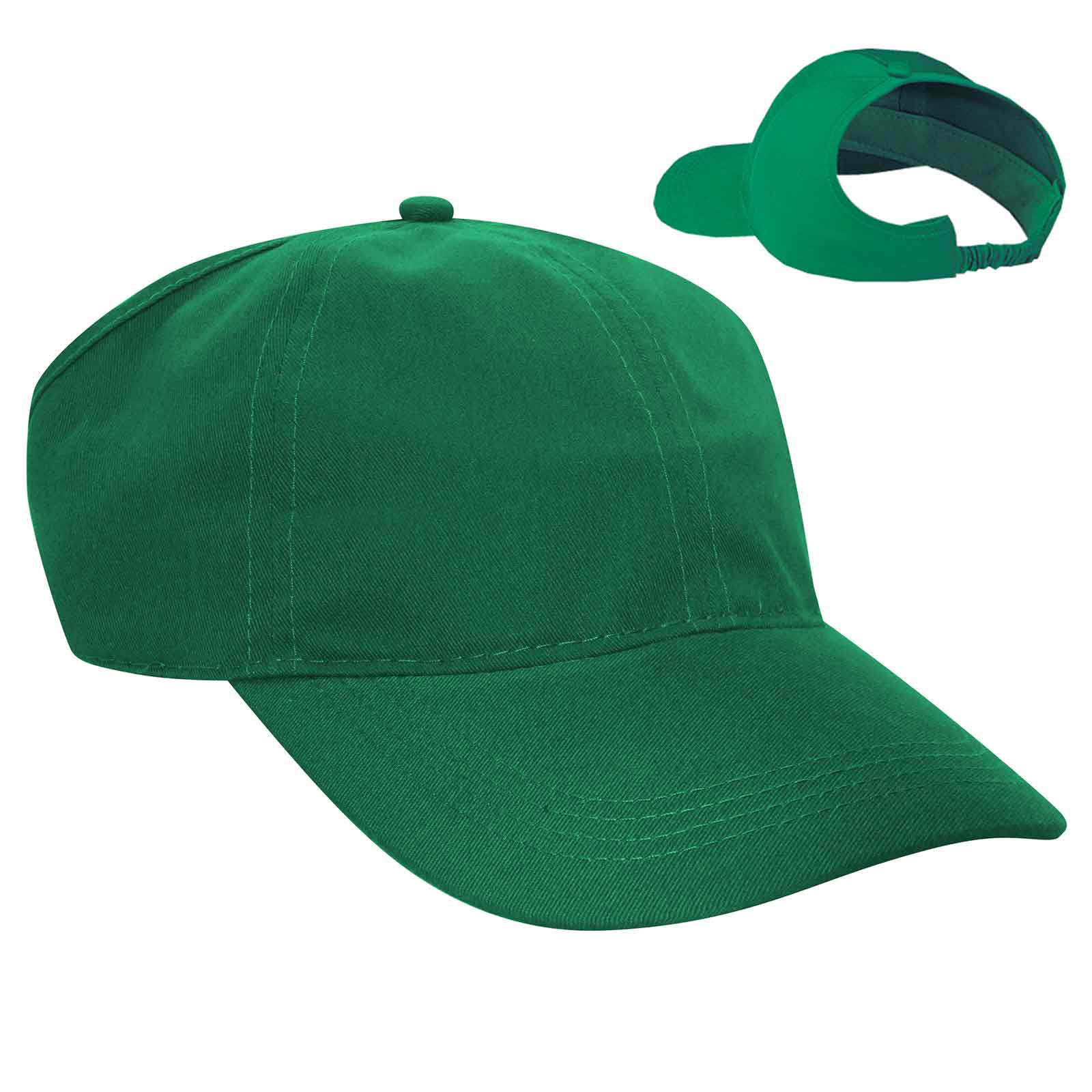 69-291 OTTO CAP 4 Panel Ponytail Cap