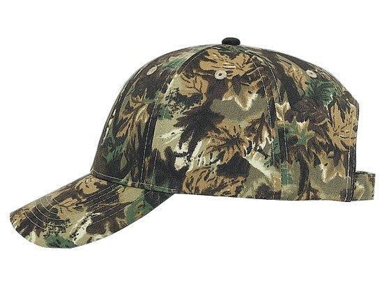 78-835 OTTO CAP Camouflage 6 Panel Low Profile Baseball Cap