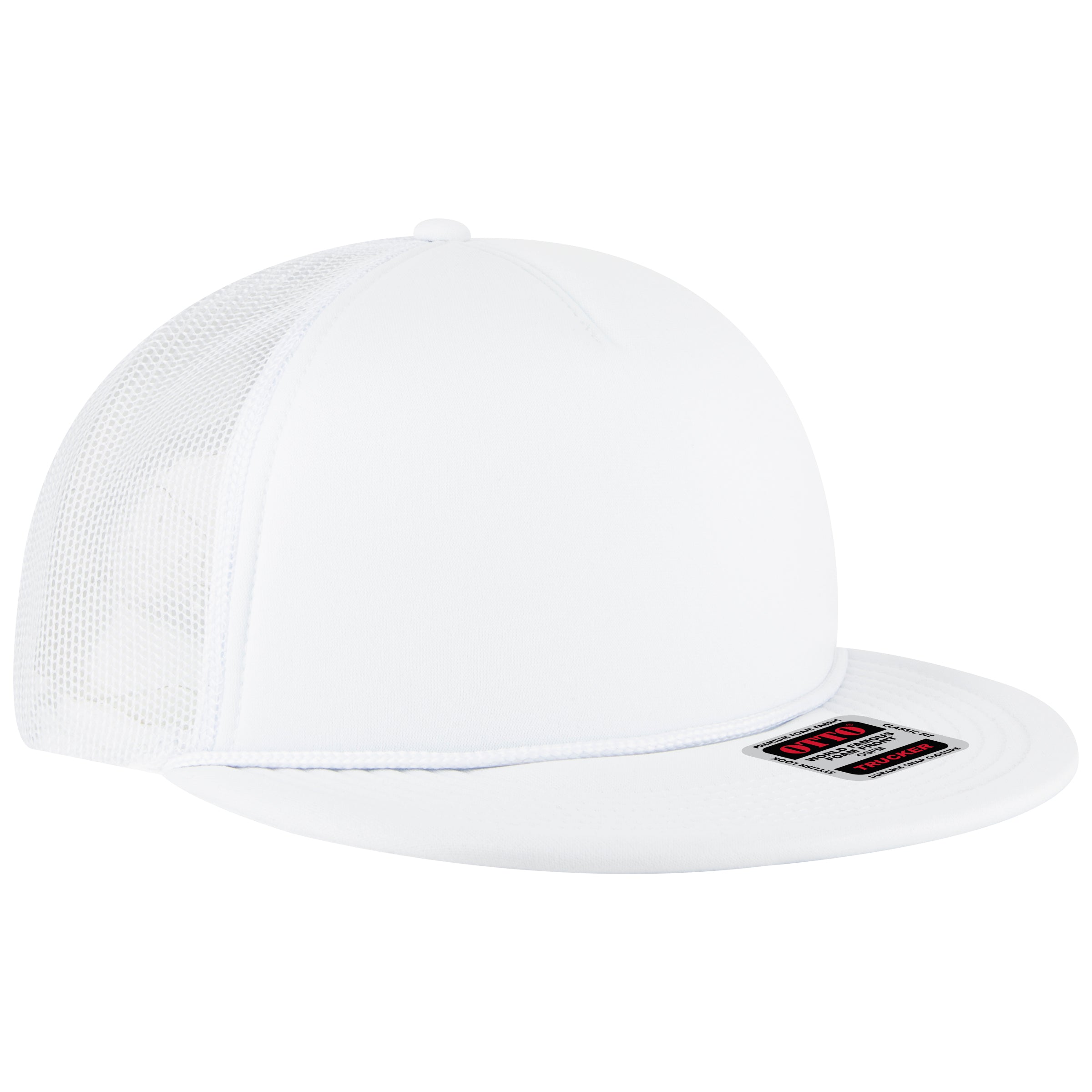 39950-1 OTTO CAP 5 Panel Pro Style Mesh Back Trucker Snapback Hat 39950-1
